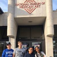 TPSSS Students and Staff at the National Mexican Museum of Mexican Art